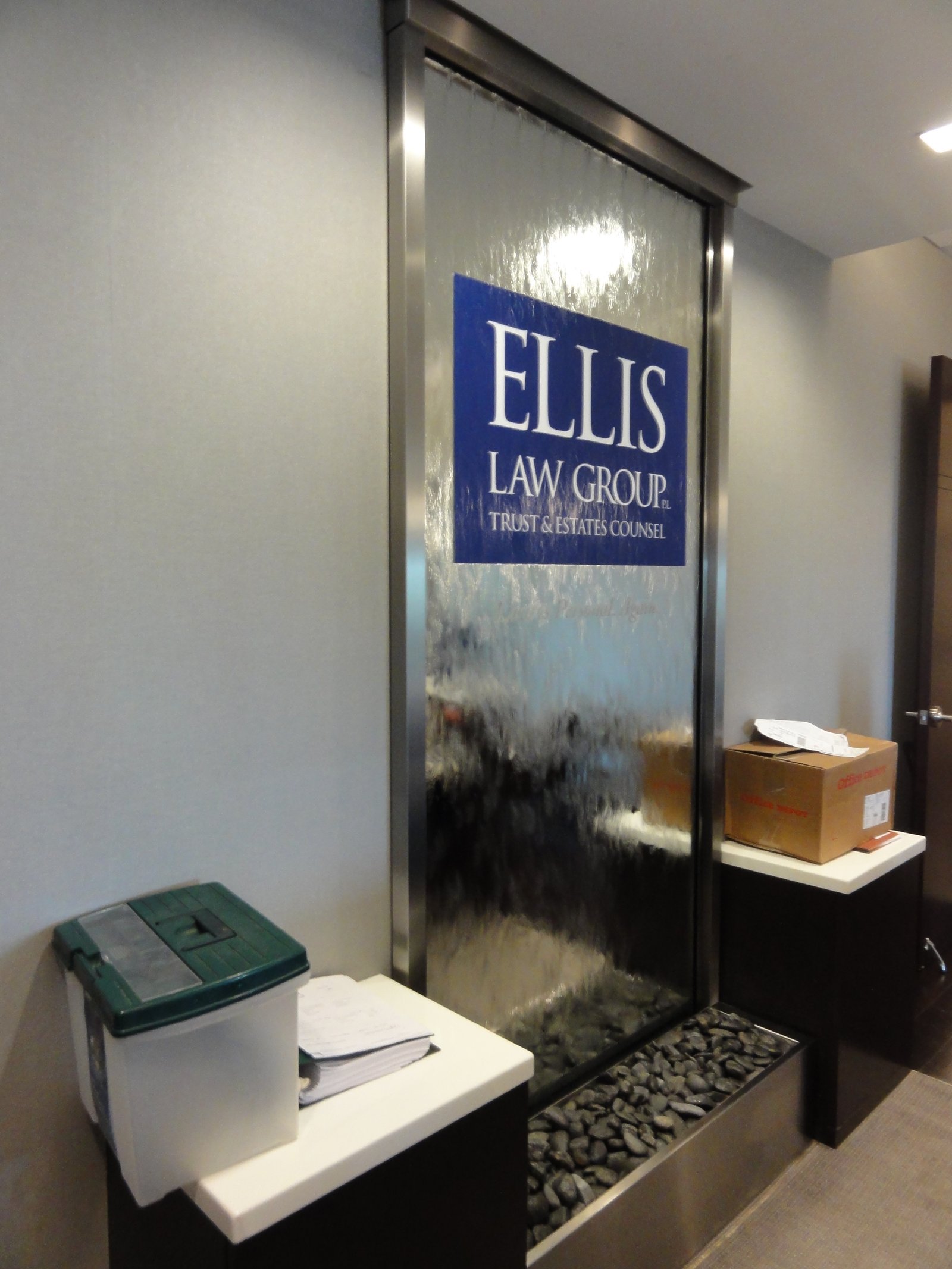 Law Office Water Wall
