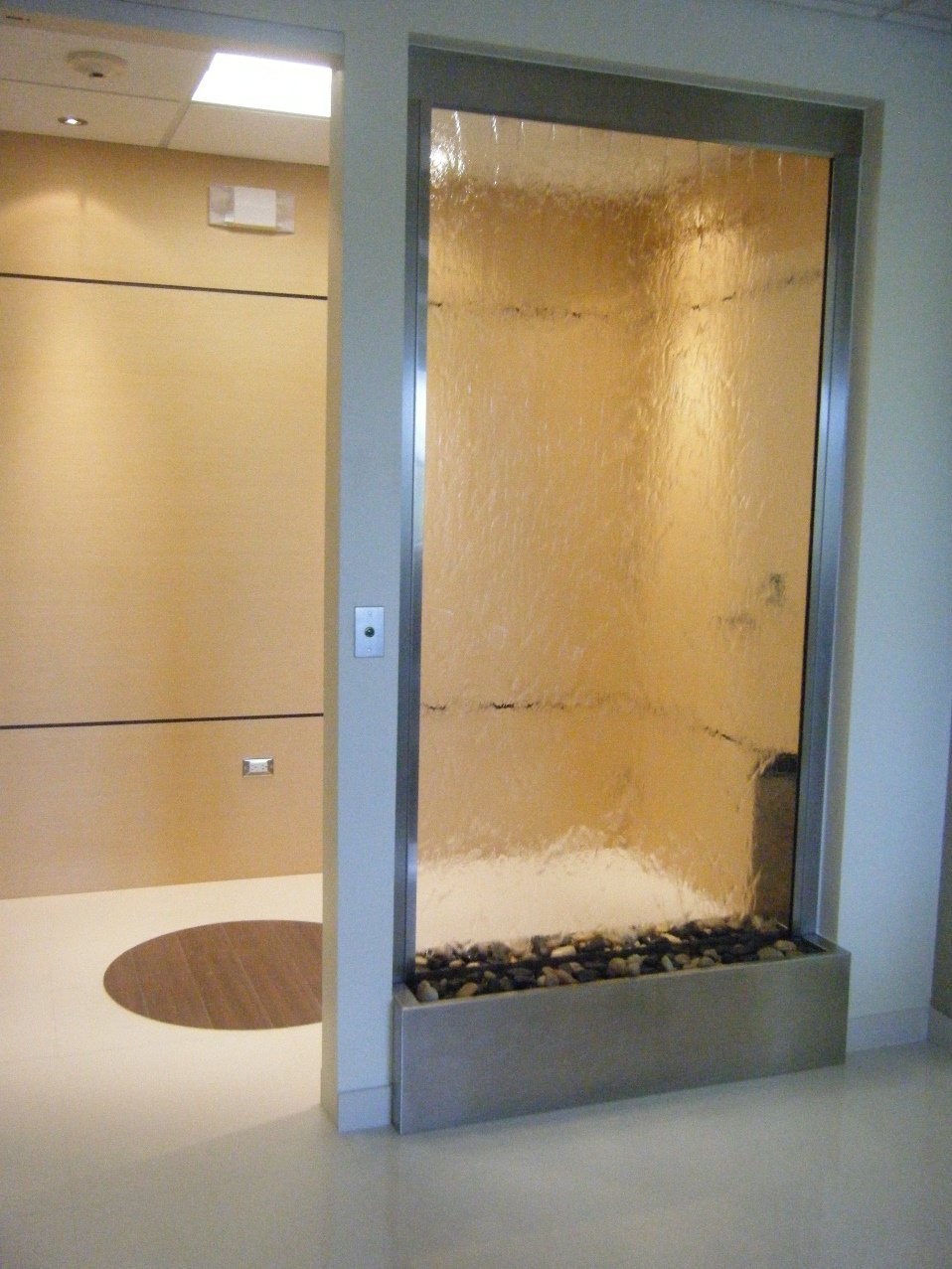 Amber Water Wall